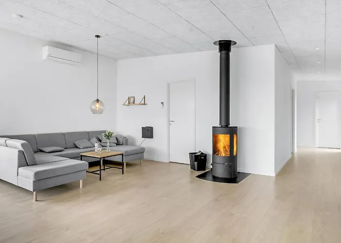 Nyaraló Stunning In With Sauna Børkop